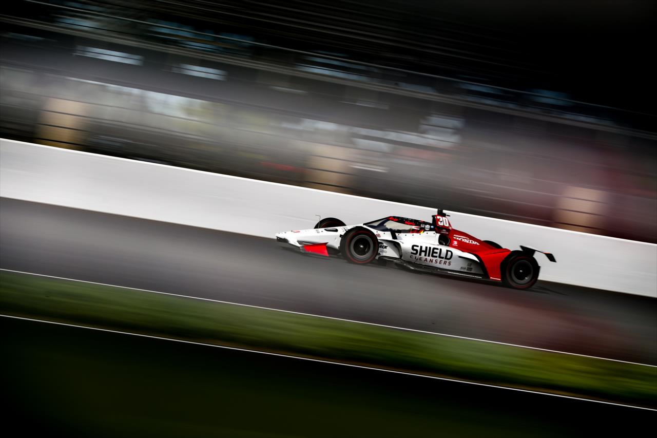Christian Lundgaard - Indianapolis 500 Open Test - By: Chris Owens -- Photo by: Chris Owens